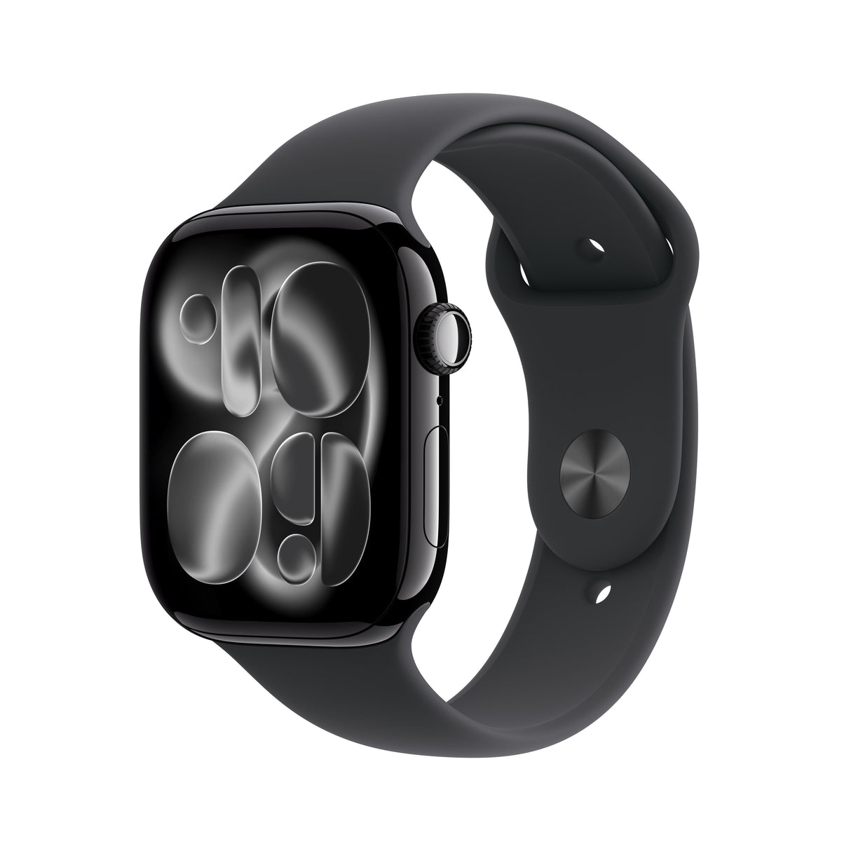 Apple Watch Series 11 (2025) Gps 46mm Jet Black Alu Case, Black Sport Band S/M Eu Meuw4