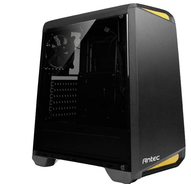 Geh Antec New Gaming Nx100 Yellow Midi Tower Schwarz Retail