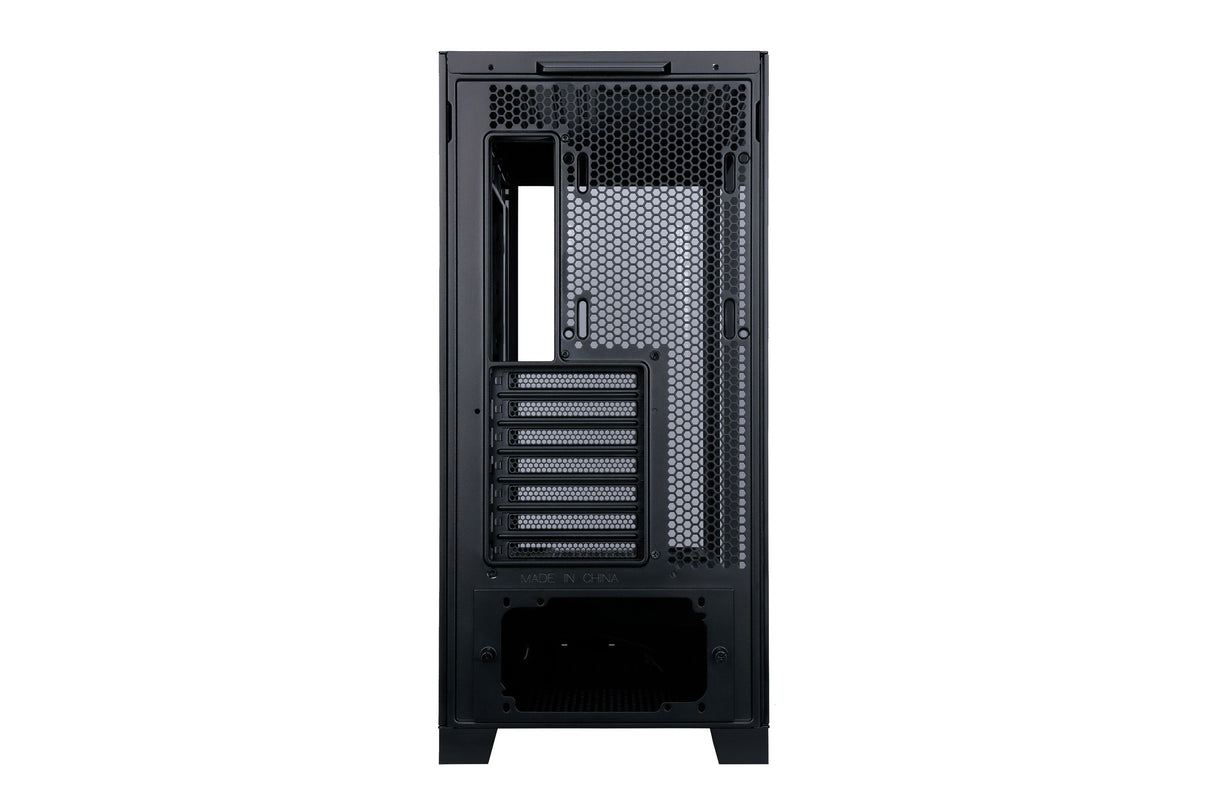 Abysm Danube Sava H500 Black Caja Torre Atx, Itx, Micro Atx - Lateral Y Frontal Cristal Templado - 3.5" Y 2.5" - Usb-A,