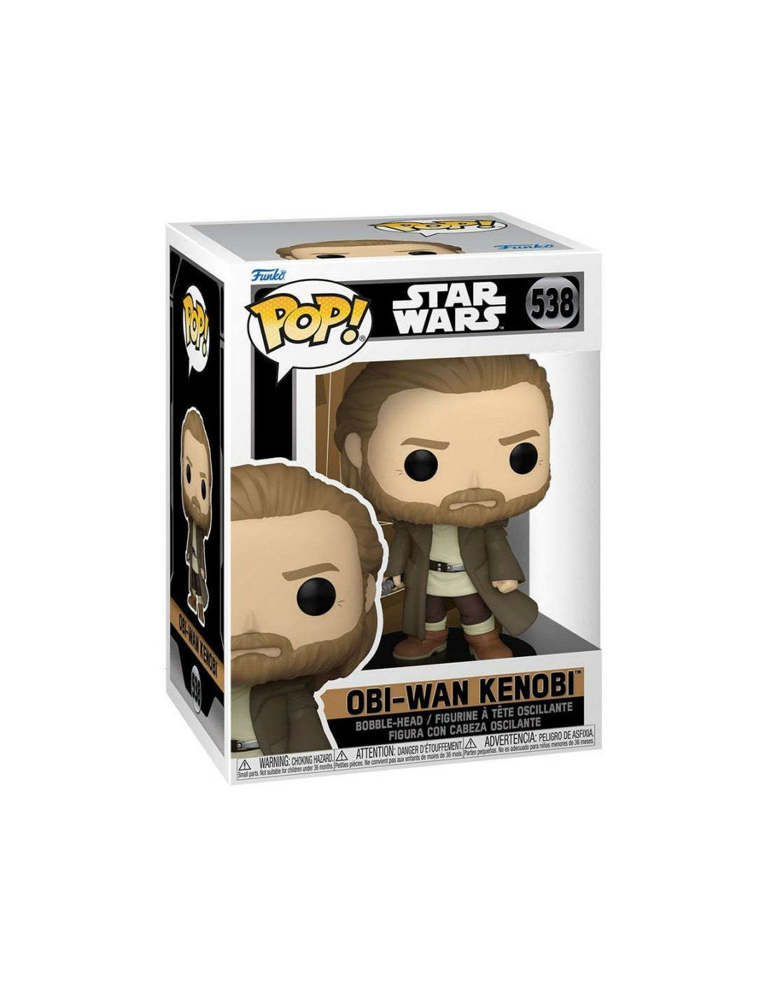 Figura Pop Star Wars Obi-Wan - Obi-Wan Kenobi