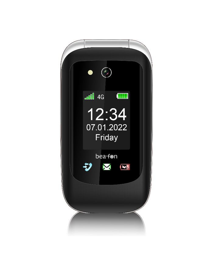 Movil Beafon Sl720i 7,11 Cm (2.8") 125 G Negro, Plata