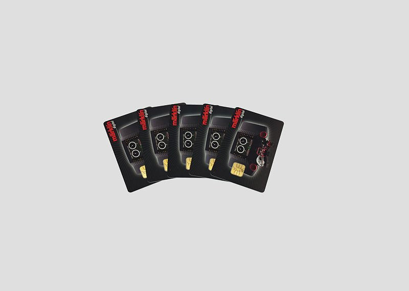 Märklin Locomotive Card Set - - 5 Ud. - Negro