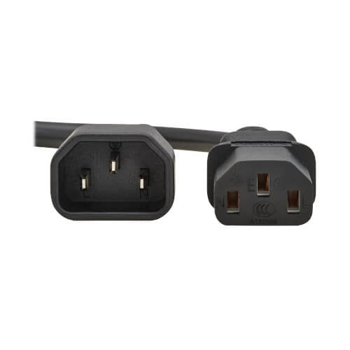 EAN 0037332280886 - Eaton P004-02M-EU cable de transmisión Negro 2 m IEC C13 IEC C14 imagen 3