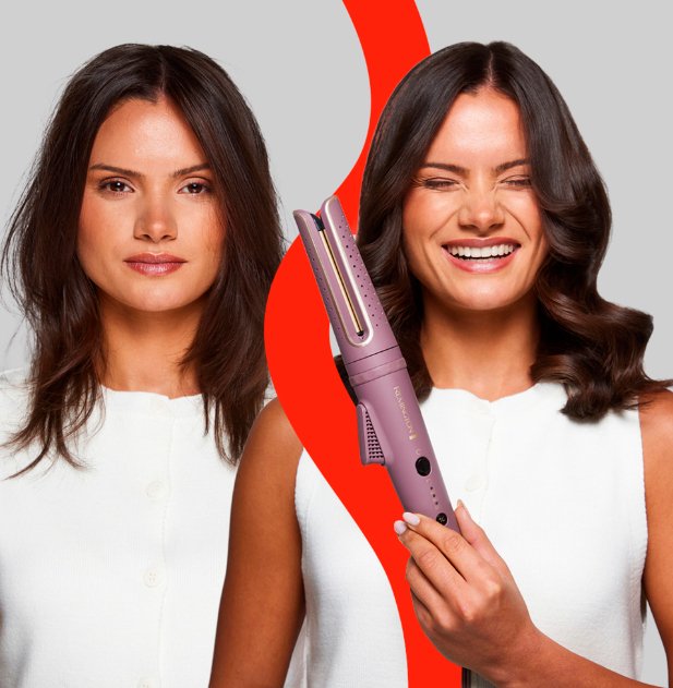 Remington Ci8930 Airvive Rizador Giratorio, Púrpura