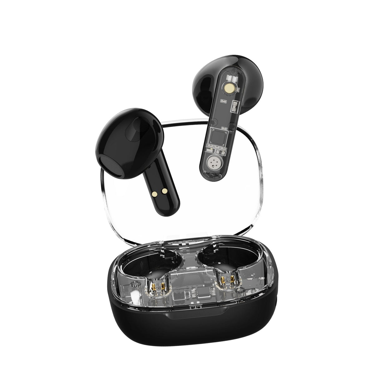 Streetz Bt Tws In-Ear KopfhRer Transparent Schwarz