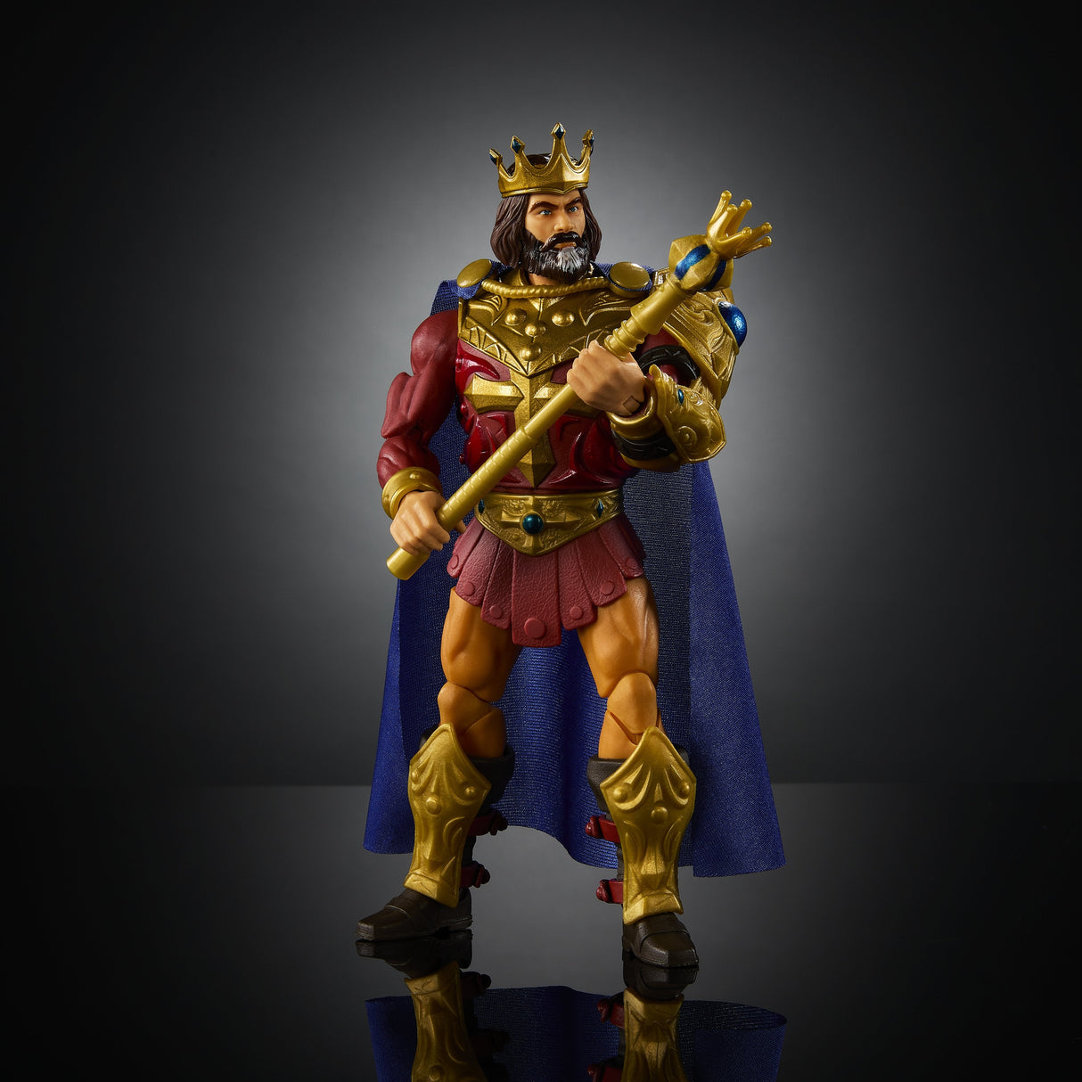 Mattel Masters Of The Universe Master Versos New Eternia King Randor, Personaje Jbp79