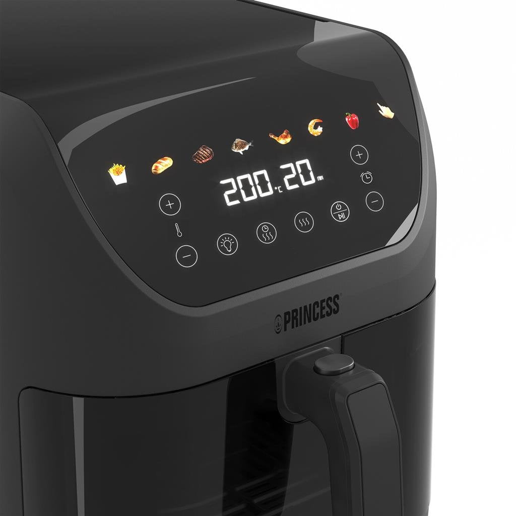 Freidora Por Aire Airfryer Sin Aceite Princess Slimfry 182476 2000w Capacidad 8l