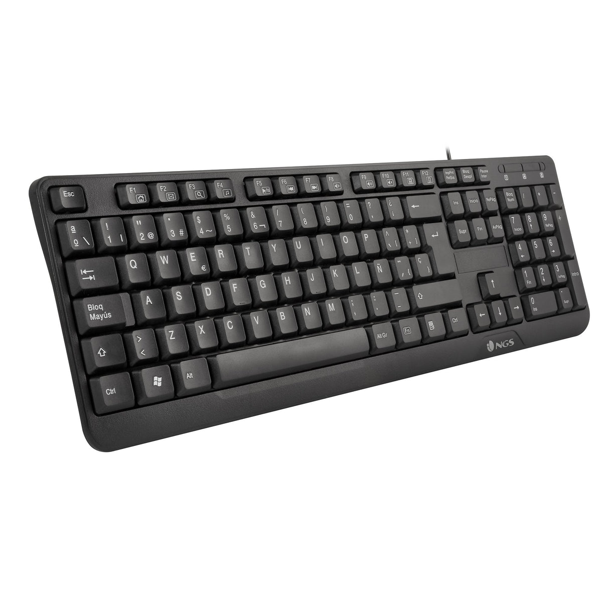 EAN 8435430618198 - NGS FunkyV3, QWERTY, IT teclado Hogar USB Italiano Negro imagen 8
