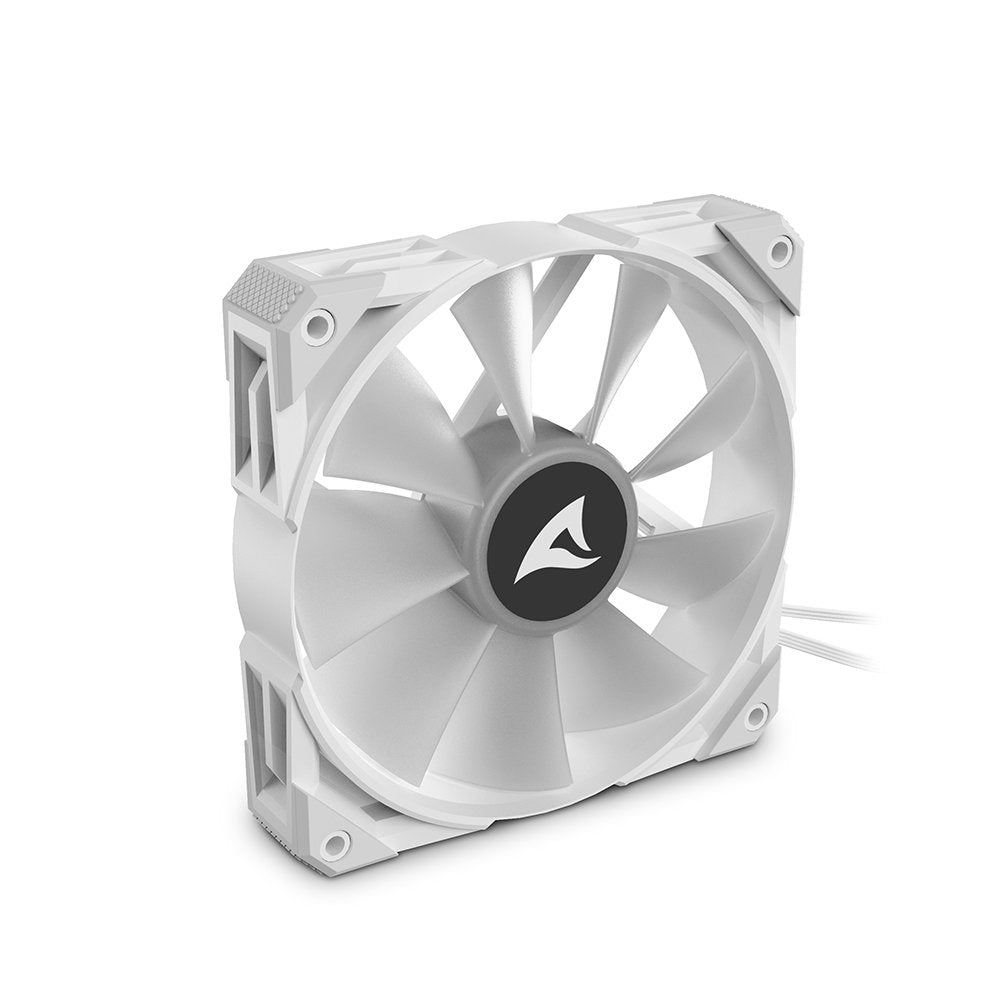 EAN 4044951040162 - Sharkoon F50 Carcasa del ordenador Ventilador 12 cm Gris, Blanco imagen 2