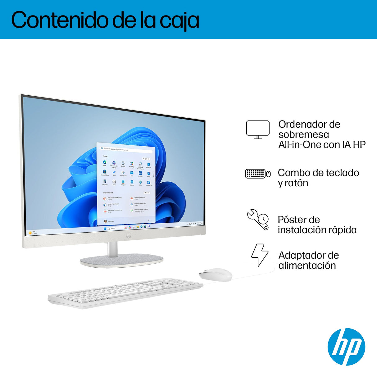 EAN 0199642227286 - HP AI 27-cr2013ns Intel Core Ultra 5 225U 68,6 cm (27") 1920 x 1080 Pixeles PC todo en uno 16 GB DDR5-SDR imagen 5