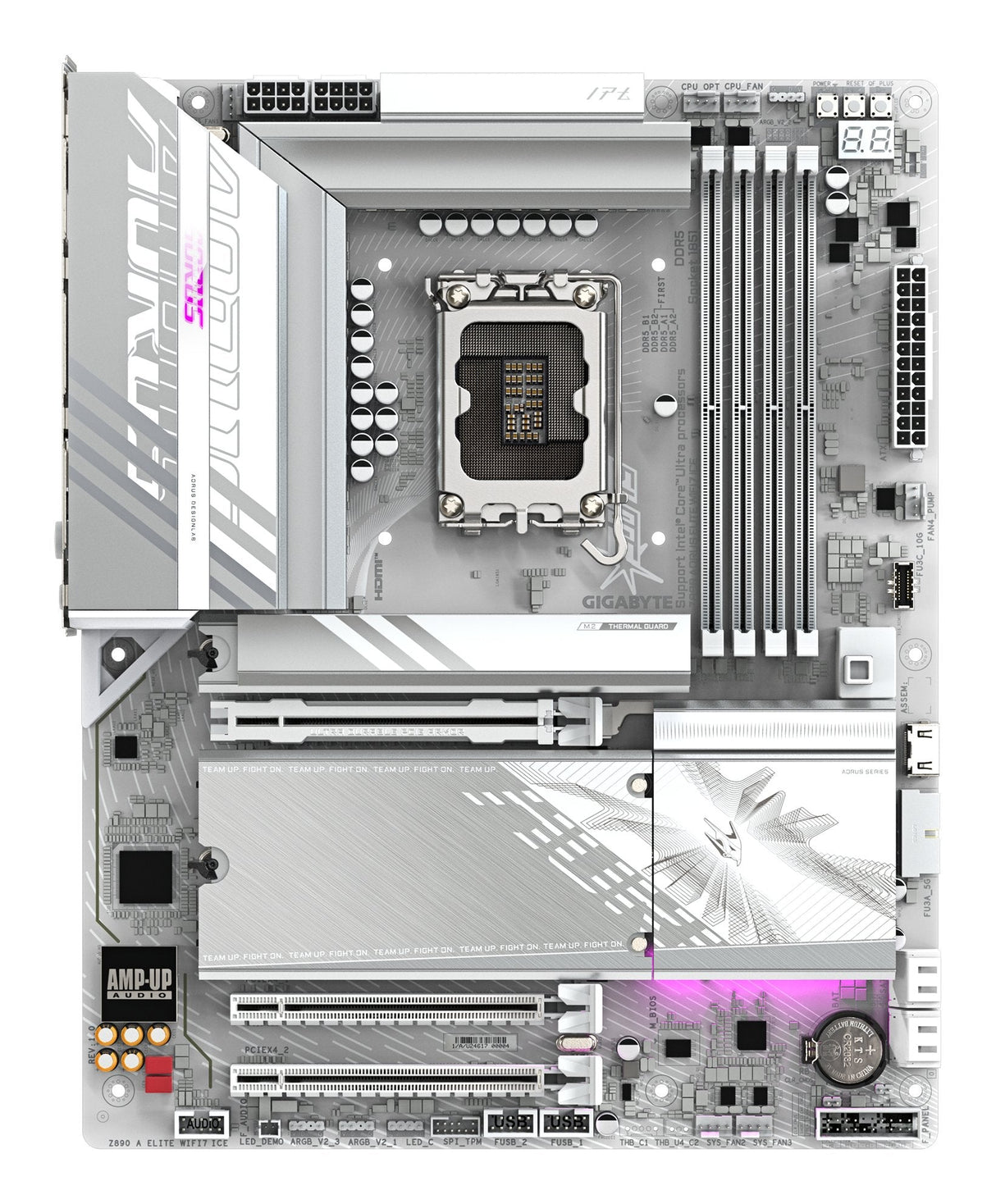 EAN 4719331865221 - GIGABYTE Z890 AORUS ELITE WIFI7 ICE Intel Z890 LGA 1851 (Socket V1) ATX imagen 2