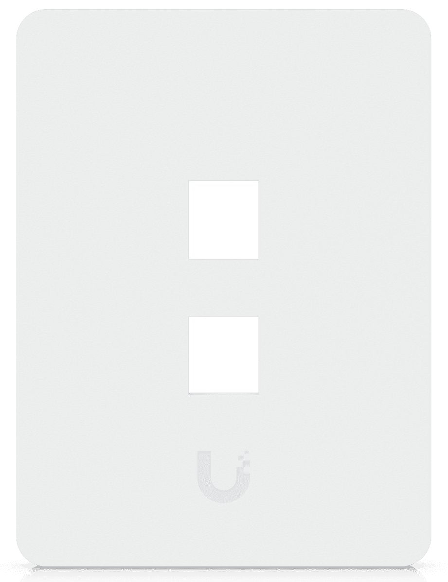 Universal Keystone Wall Plate With Paintable Cover For A