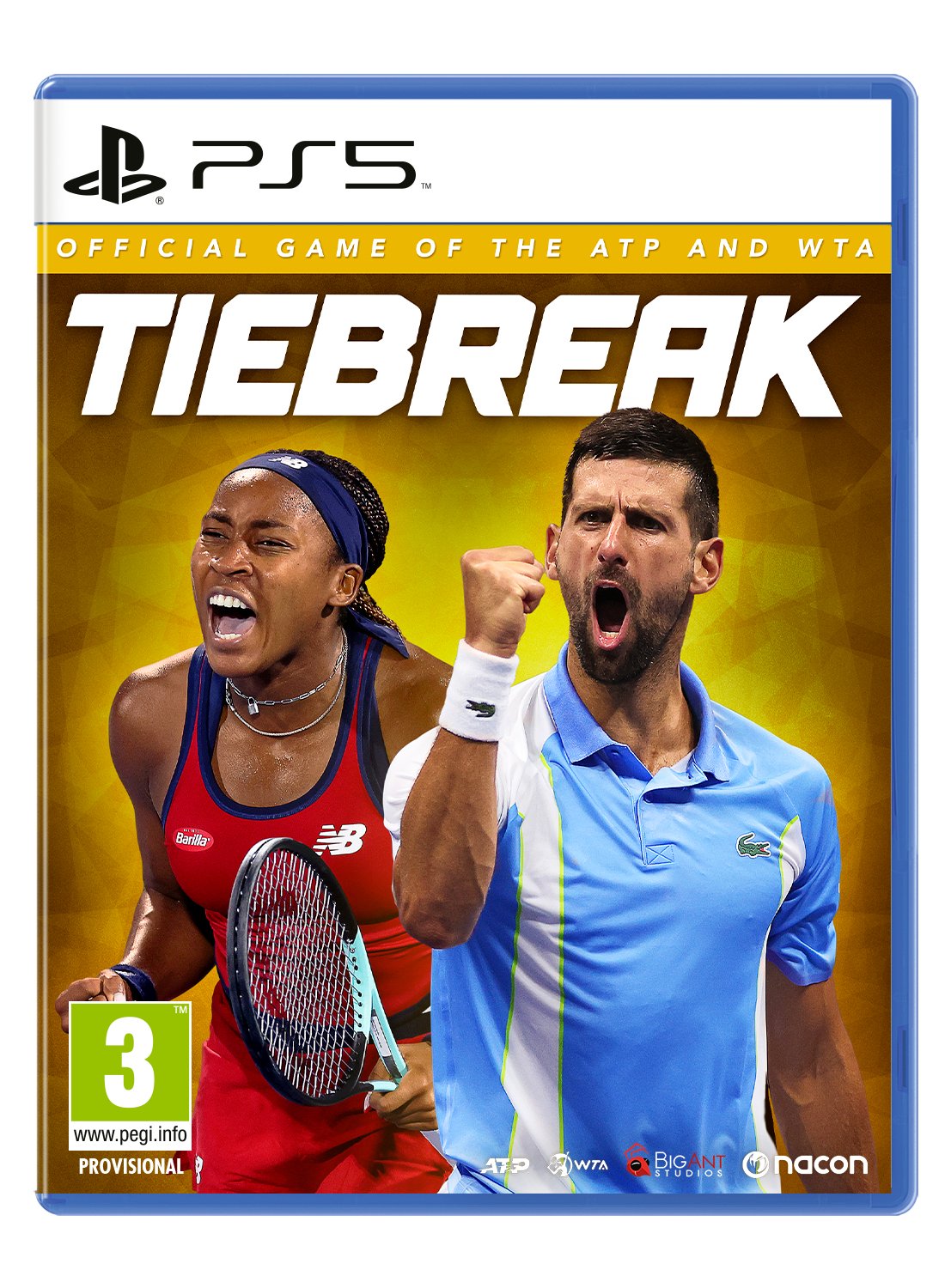 Videojuego Tiebreak Atp+Wta Ps5dvd