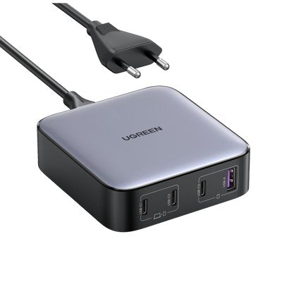 Cargador Rápido De Escritorio Ugreen Nexode 1*Usb-A + 3*Usb-C 100w