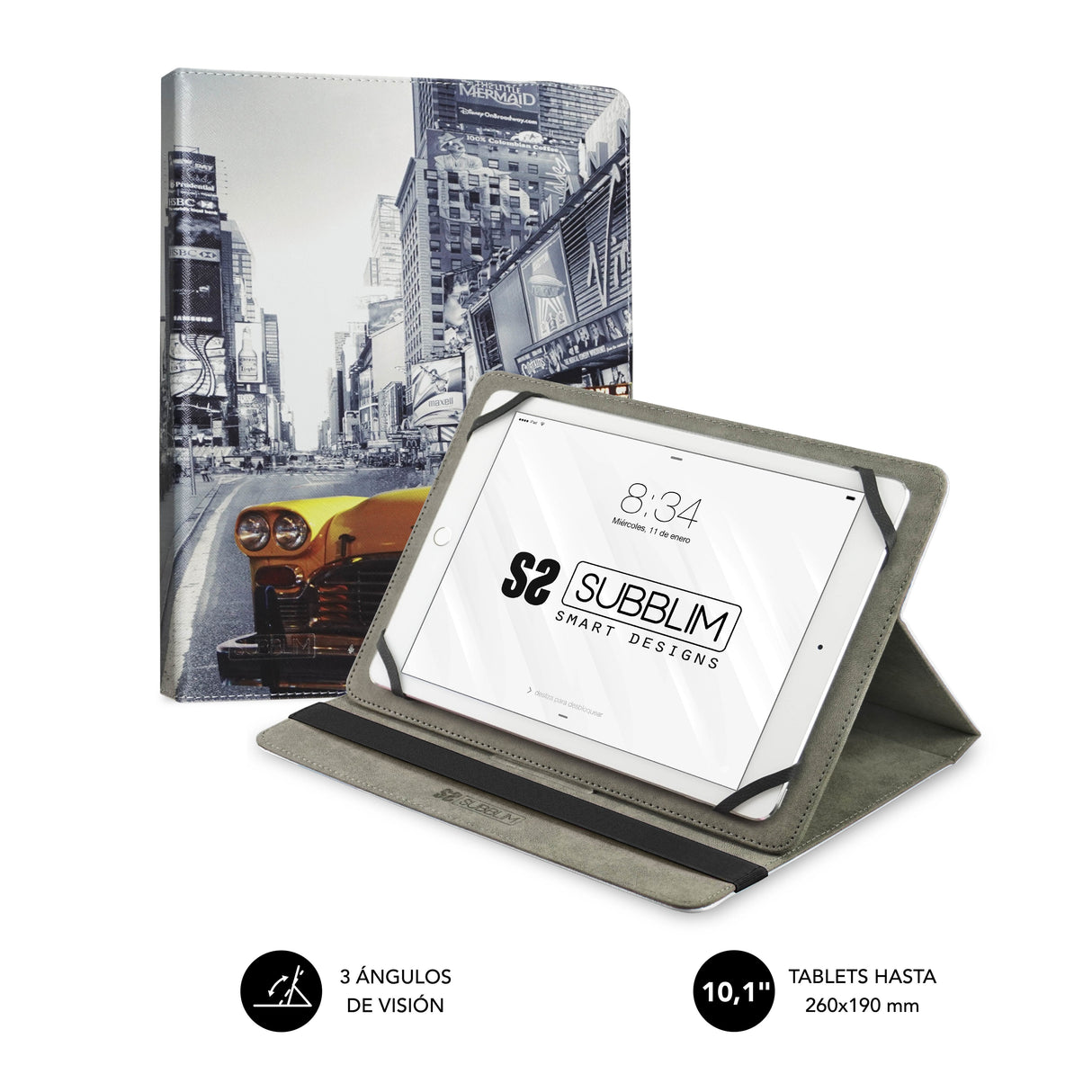 EAN 8436586740993 - SUBBLIM SUB-CUT-4TC007 funda para tablet 25,6 cm (10.1") Folio imagen 1