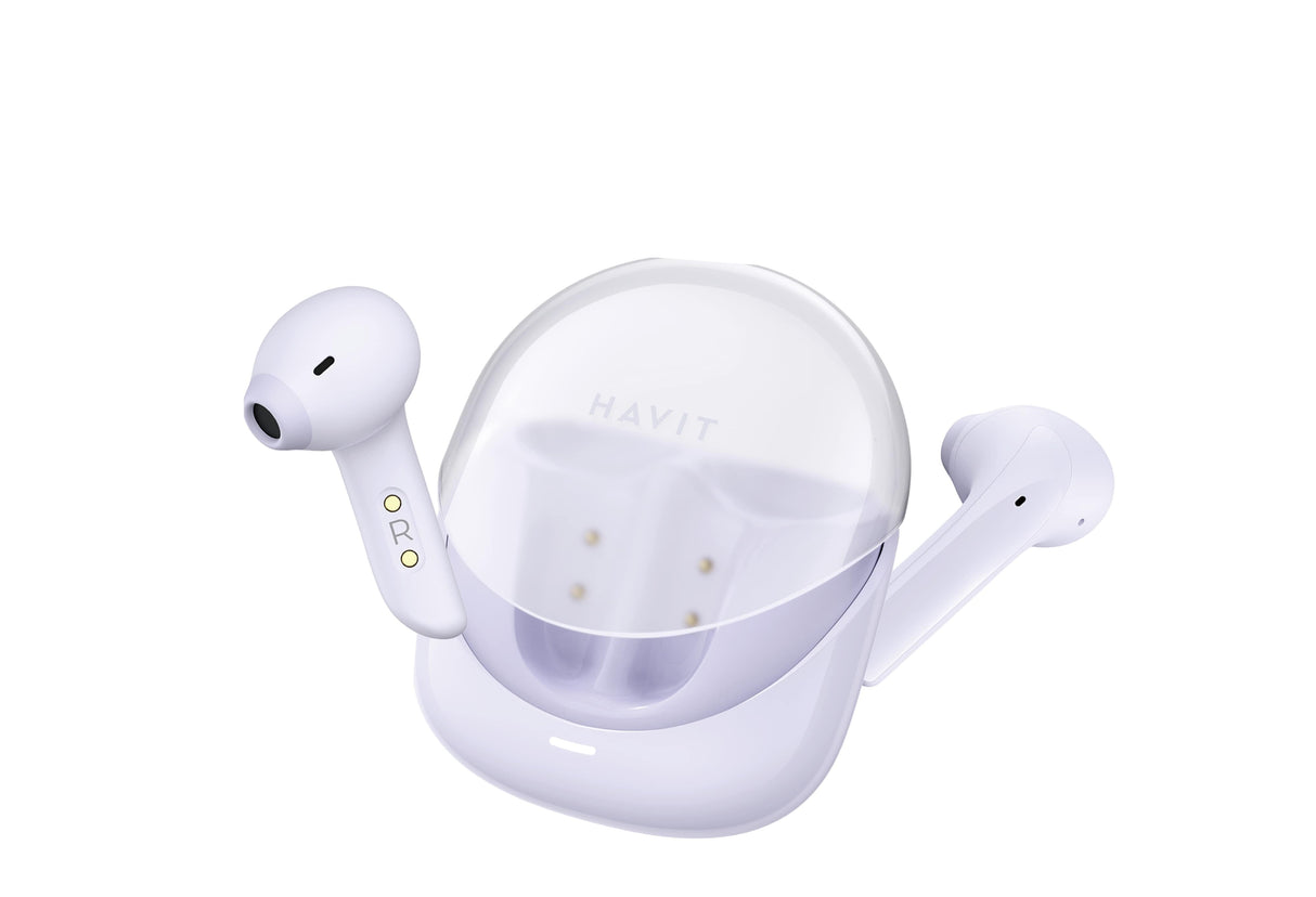 EAN 6939119079086 - Havit 6939119079086 auricular y casco Auriculares Inalámbrico Dentro de oído Música Bluetooth Violeta imagen 4