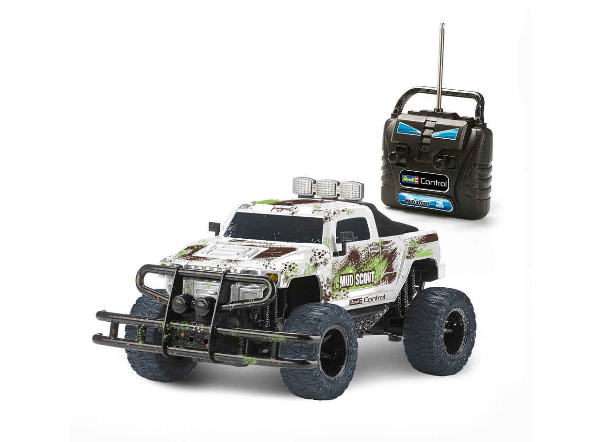 Rc Truck New Mud Scout Weiss/Braun