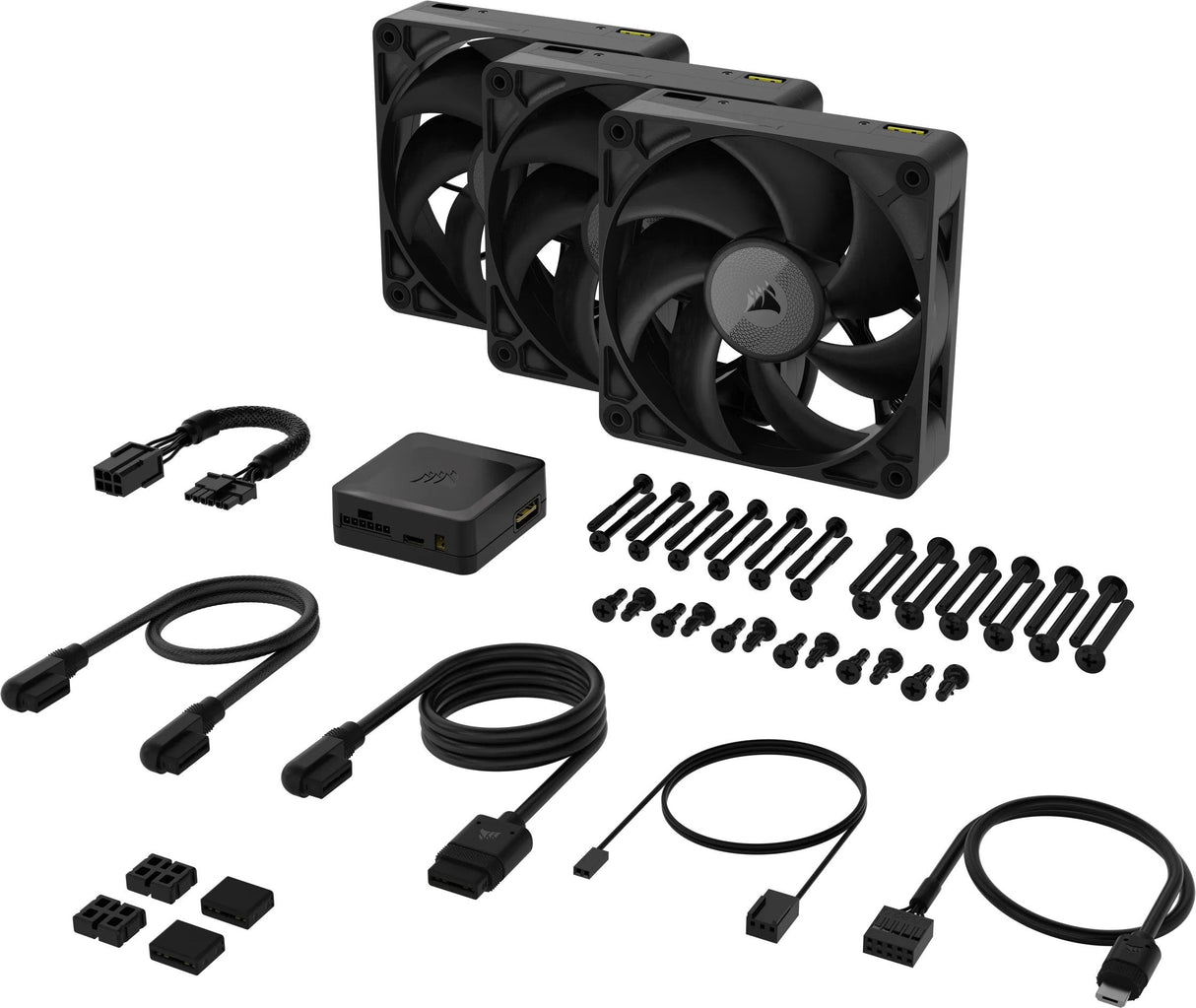 Ventilador Pc Corsair Rx Max Series, Icue Link Rx120 Max, 120mm Fan, Triple Fan Kit Co-9051042-Ww