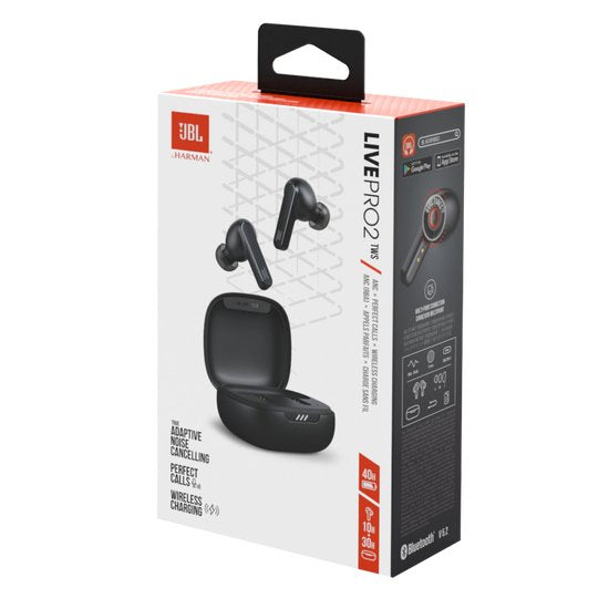 Auriculares Jbl Live Pro 2 Tws Black Inear True Wireless