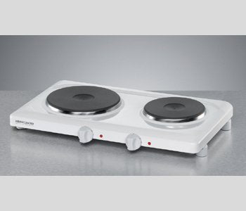 Placa De Cocción Doble Rommelsbacher Thl 2597 (Blanco) 2597 Thl 2597