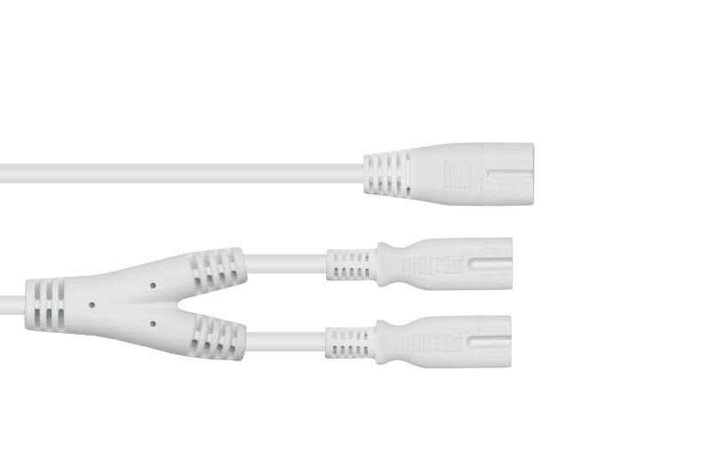 Kabelmeister Splitter-Netzkabelstk.C8-2xbu.C7 Eu,0,3m 30cm