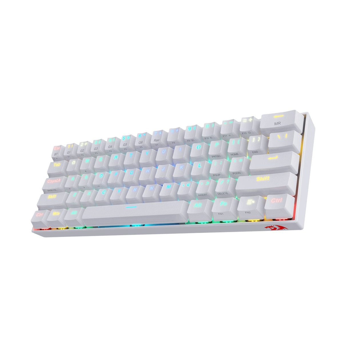 Redragon Draconic Teclado Mecánico Gaming Rgb Blanco