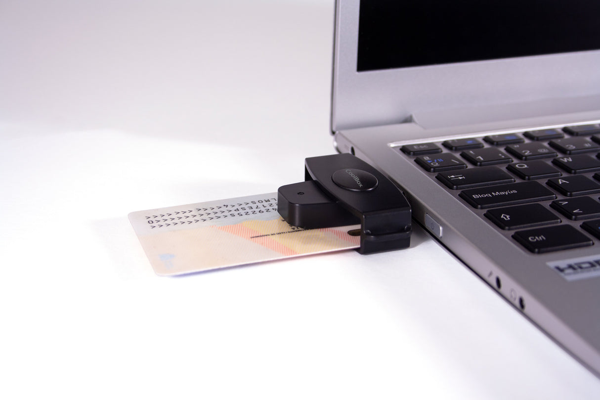 EAN 8436556143458 - CoolBox CSI-680 lector de tarjeta inteligente Interior / exterior USB USB 2.0 Negro imagen 2