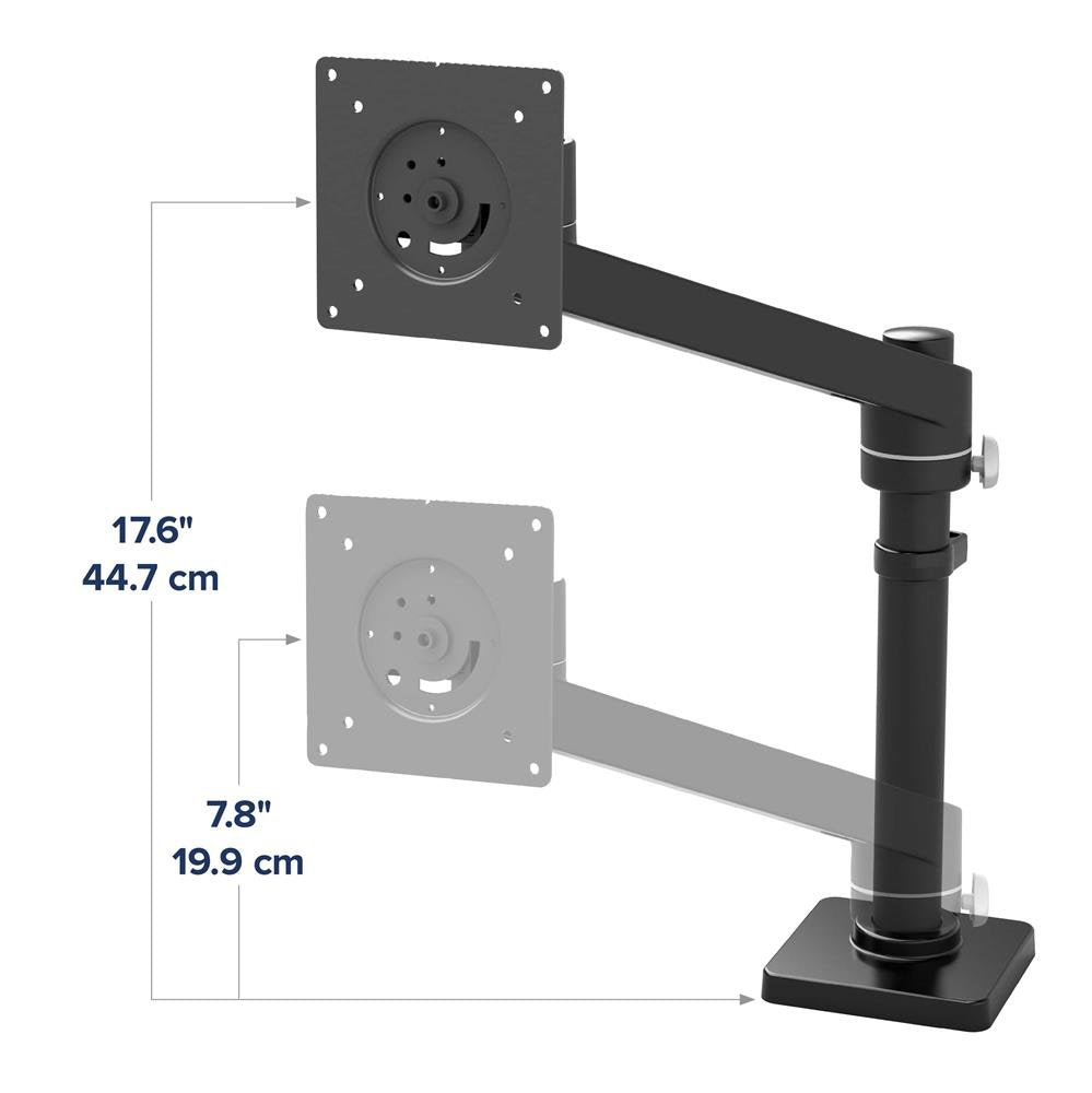 Soporte De Monitor Ergotron 45-669-224, Negro (Mate)