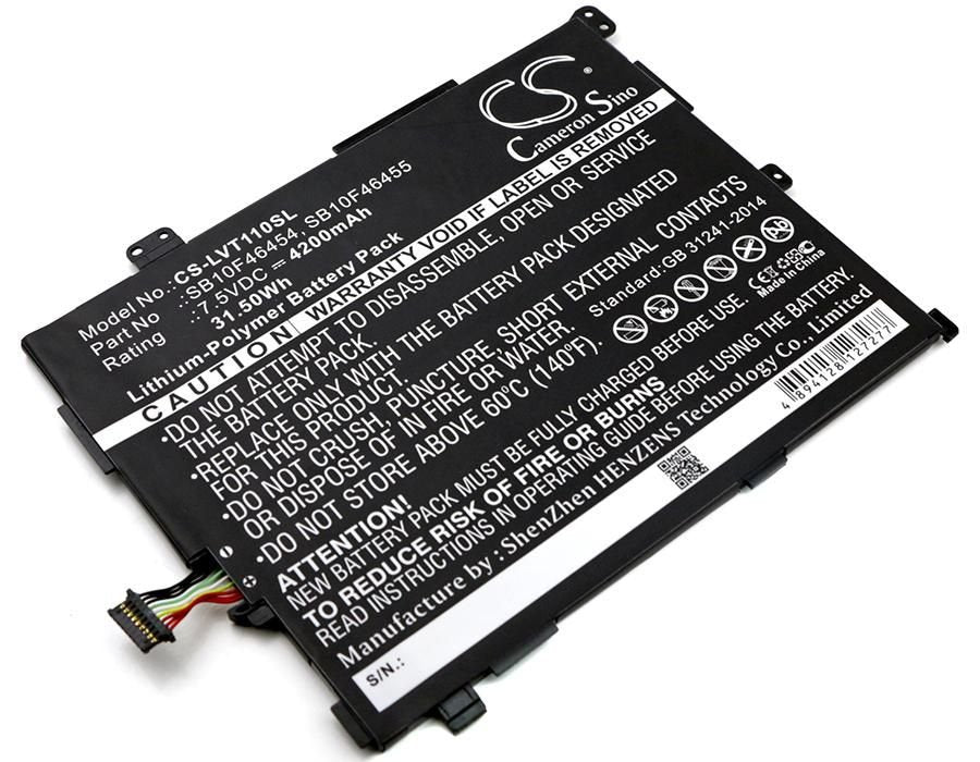 Battery 31.5wh Li-Ion 7.5v 4200mah For Lenovo Mobile