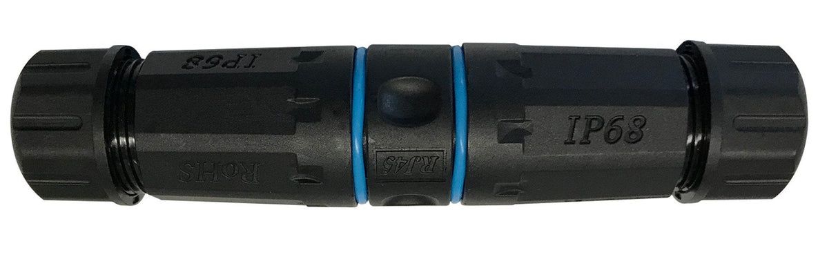 Conector Hembra Rj45 Cat.6 Ip68 Con Acoplamiento De Retroalimentación.
