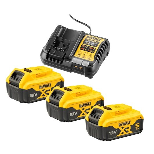 Dewalt Dcb1104p3-Qw 3x 18v 5ah Akku-Set