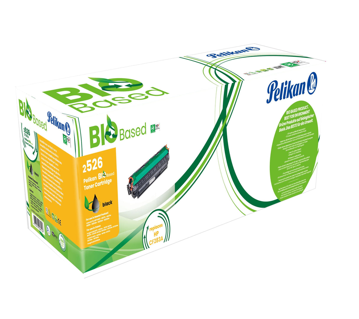 Pelikan Eco Biobasierter Toner Hp 83a Cf283a Negro