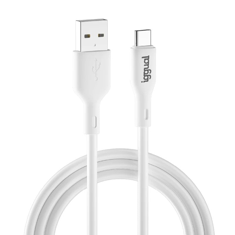EAN 8435364316948 - iggual IGG316948 cable USB USB 2.0 1 m USB A USB C Blanco imagen 1