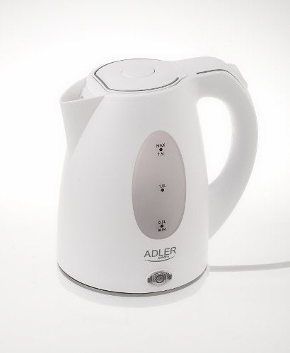 Hervidor De Agua Adler Ad1207 1,5 L Blanco 2000 W