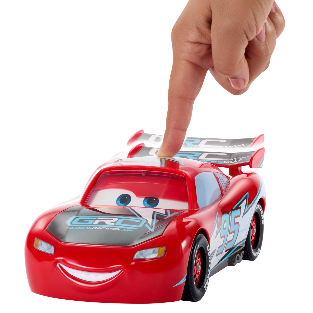 Coche Rayo Mcqueen Derrapa Y Corre Cars Disney Pixar