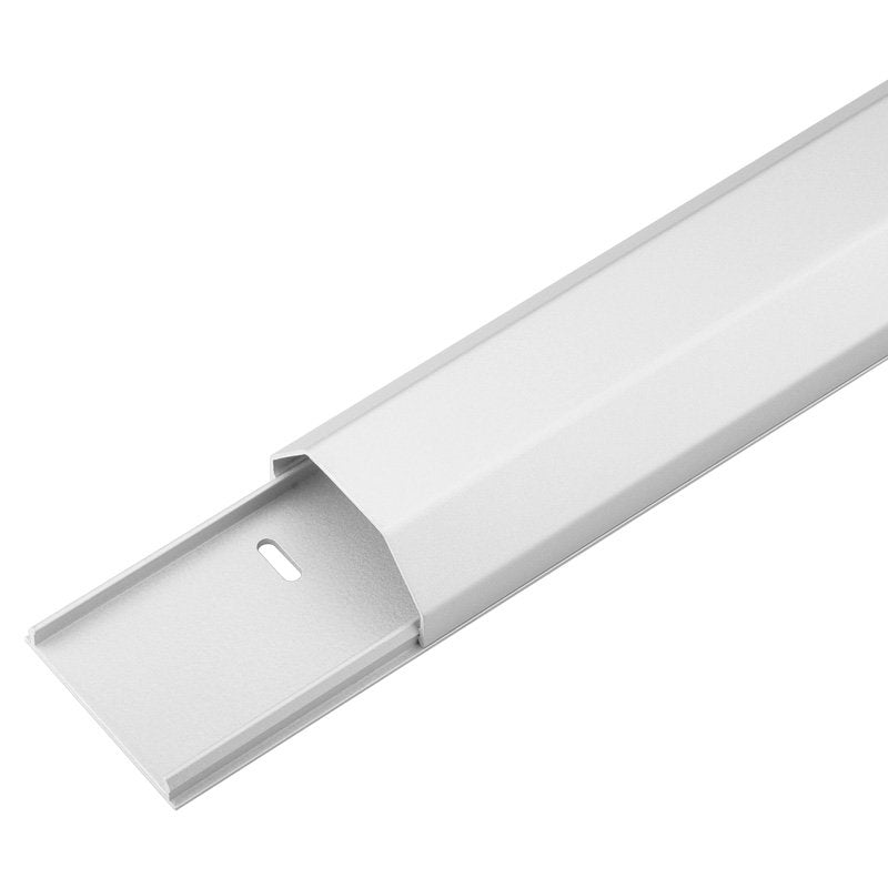 Canaleta De Aluminio Para Cables, Blanco, 110 X 5,0 X 2,6 Cm Goobay