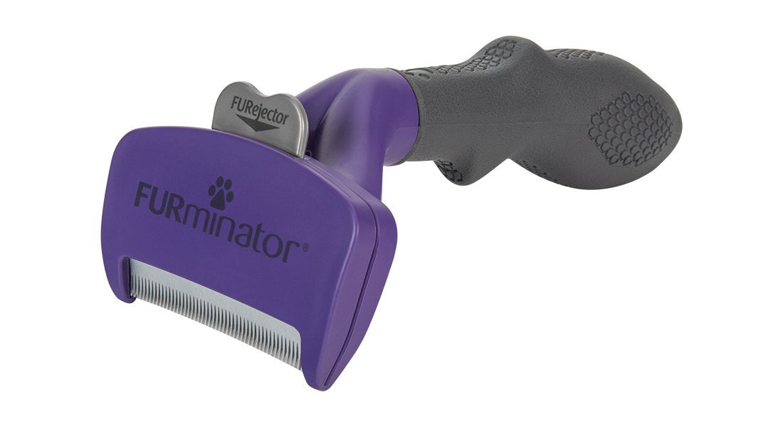 EAN 4048422151357 - FURminator FUR151357 cepillo y peine para mascota Violeta Gato Cepillo para eliminar pelaje imagen 5