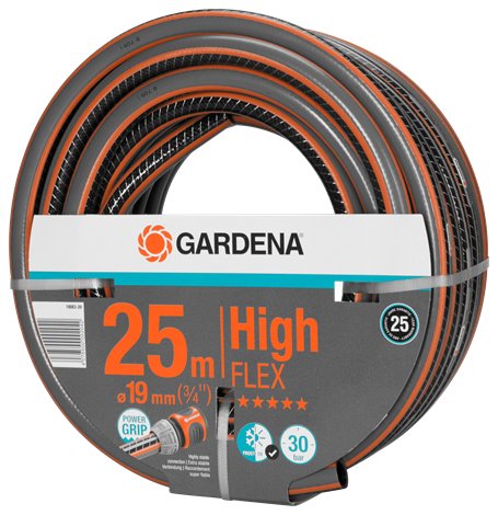 Gardena 18083-20 Manguera De Jardín 25 M Por Encima Del Suelo Gris, Naranja