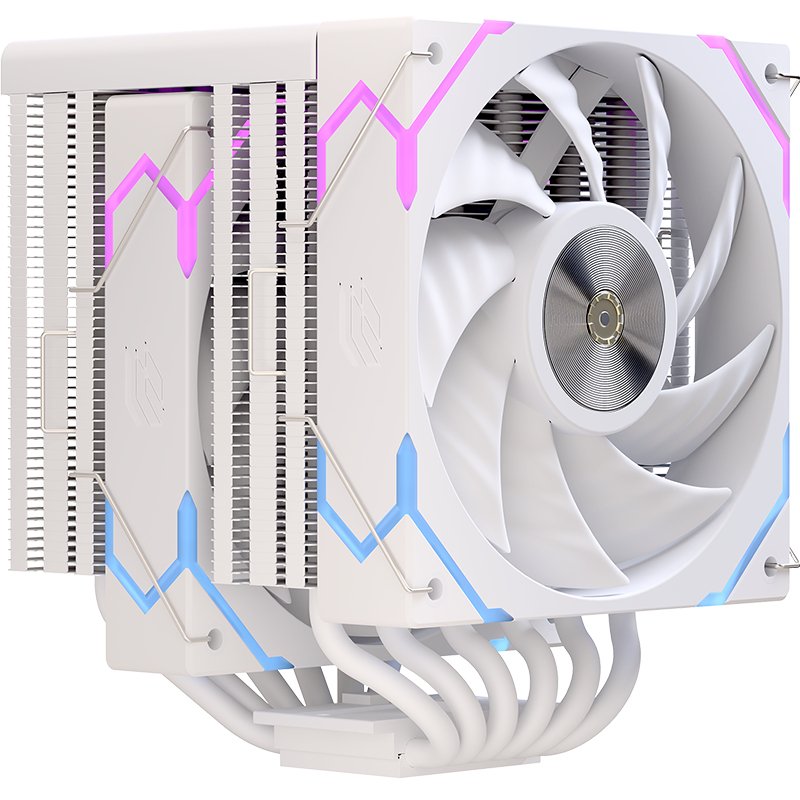 EAN 6977277369199 - Einarex EXAC-VT-300-R-W sistema de refrigeración para ordenador Procesador Refrigerador de aire 12 cm Bla imagen 1
