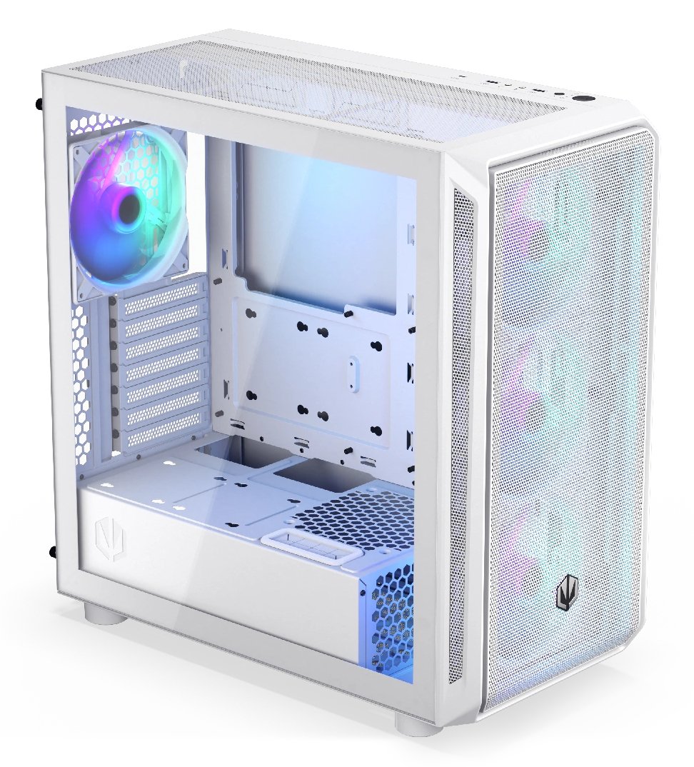 Caja Pc Endorfy Arx 700 White Argb Blanco Ey2a017
