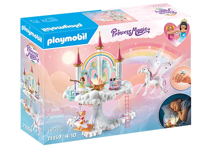 Playmobil 71359 Castillo Arco Iris Princesa Mágica Celestial, Juguete De Construcción