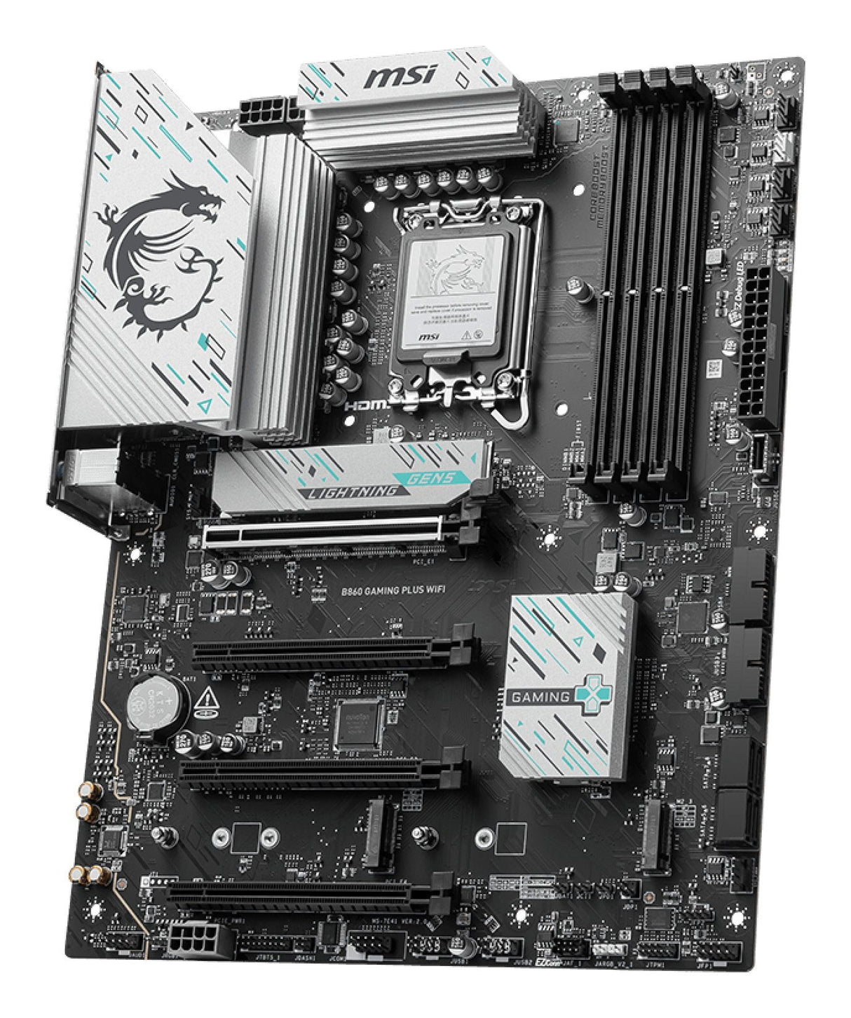 EAN 4711377289764 - MSI B860 GAMING PLUS WIFI placa base Intel B860 LGA 1851 (Socket V1) ATX imagen 3