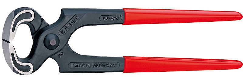 Knipex 50 01 160 Alicate Pinzas, Pinzas / Tenazas Rojo/Negro, Pinzas, Acero, De Plástico, Rojo, 16 Cm, 223 G