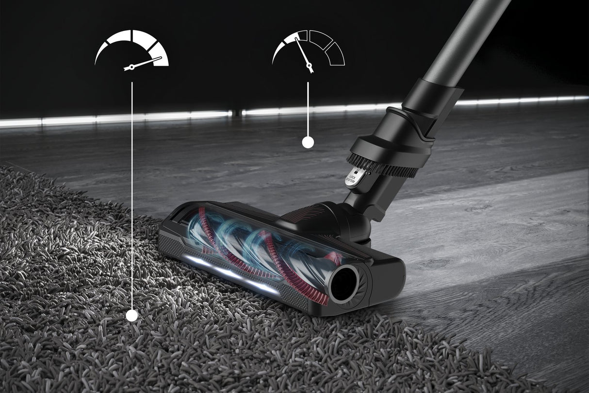 EAN 3221616046238 - Rowenta RH2078 Aspiradora escoba 2 en 1 Batería Secar Sin bolsa 0,4 L 250 W Negro, Rojo imagen 9