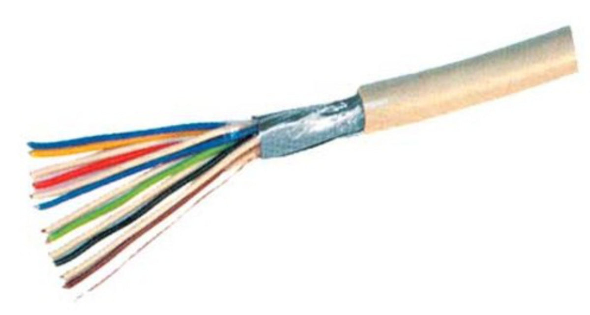 S-Impuls Cable Telefónico 6x2x0,6mm² J-Y(St)Y Redondo 25m