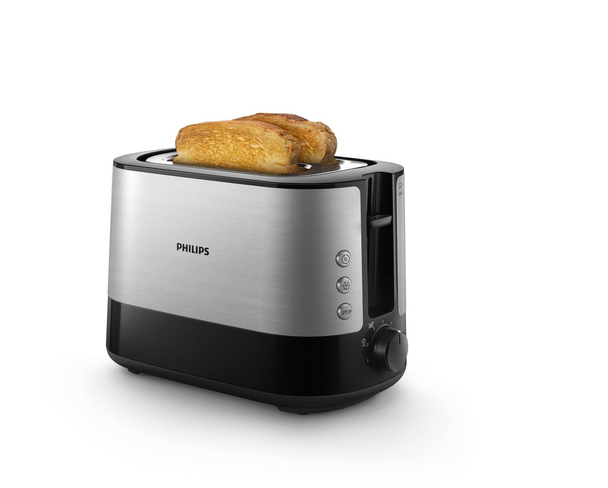 EAN 8710103792420 - Philips Viva Collection HD2635/90 tostadora 7 2 rebanada(s) Negro, Titanio imagen 7