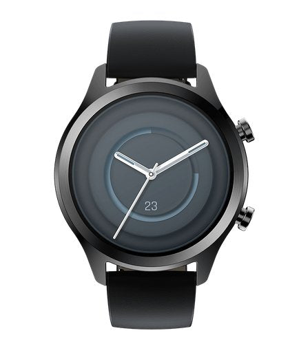 Ticwatch C2 Plus Onyx Smart Watch, Hr, 20 Mm, Black