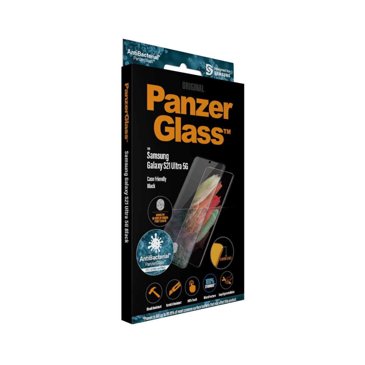 EAN 5711724072581 - PanzerGlass ® Screen Protector Samsung Galaxy S21 Ultra 5G Protector de pantalla 1 pieza(s) imagen 4