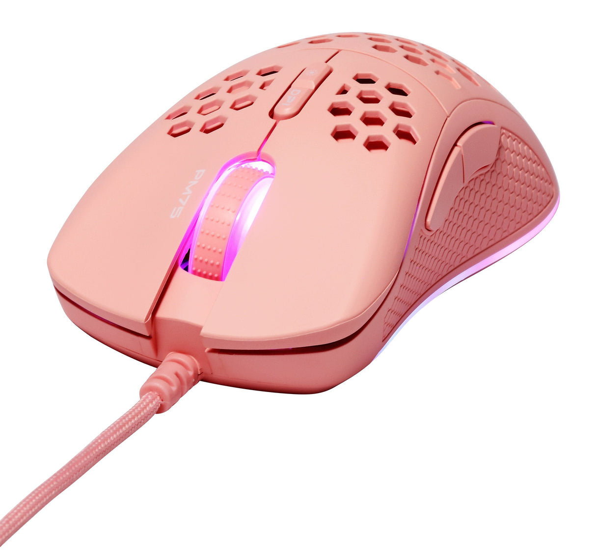 Deltaco Dm210 Gaming Maus Ultraleicht Rgb Usb Pink