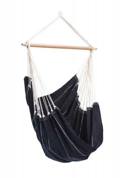 Silla Colgante Amazonas Brasil Negro Az-2030140, Silla Colgante De Camping (Negro)